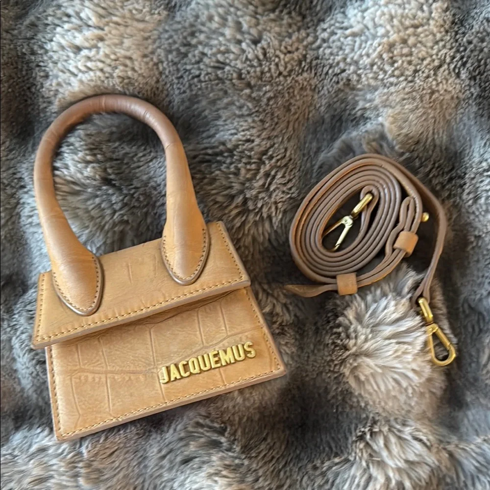 Jacquemus Light Brown Mini Bag - Picture 1 of 3